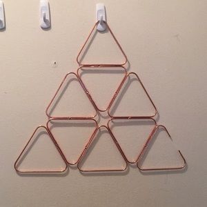 Rose Gold Accessory Hanger